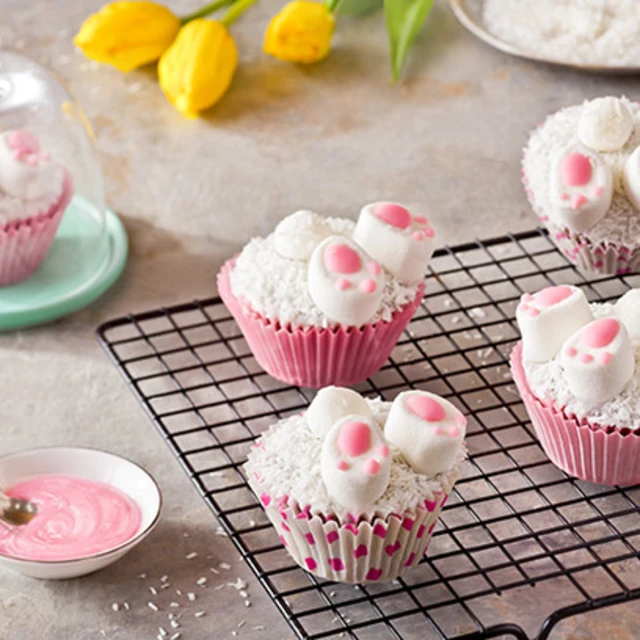 Easter Bunny Cupcakes