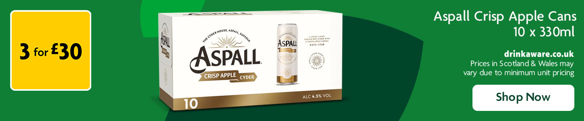 Aspall Promotional Banner