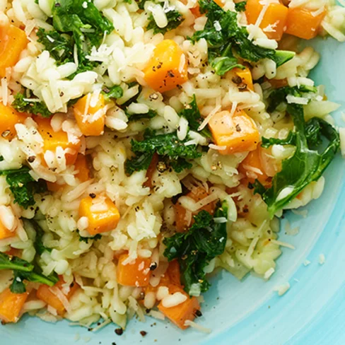 Butternut Squash and Kale Risotto