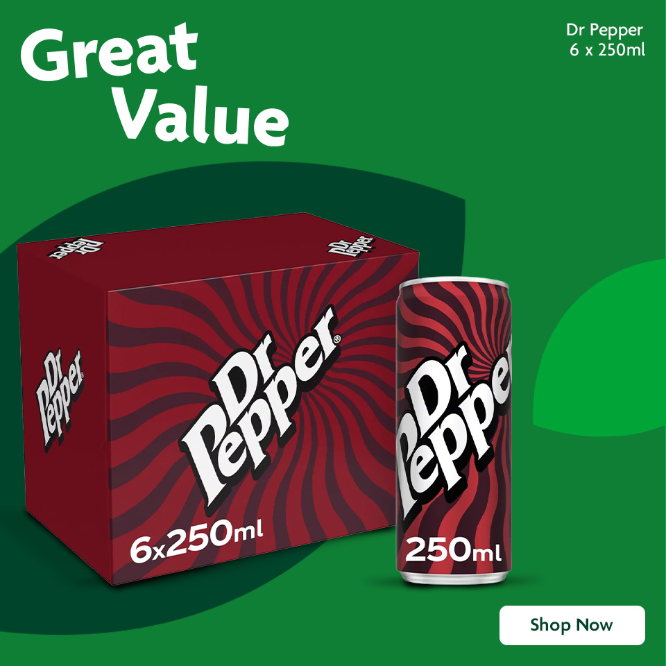 Dr. Pepper Promotional Banner