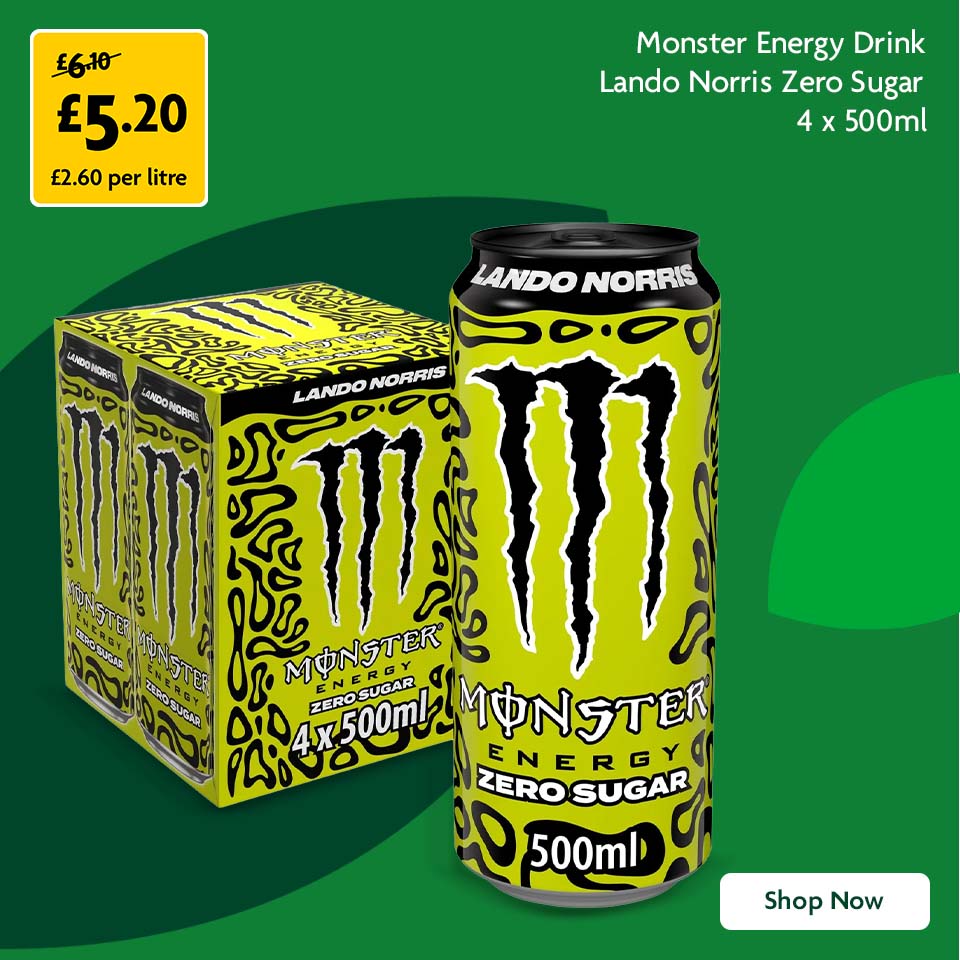 Monster Promotional Banner 