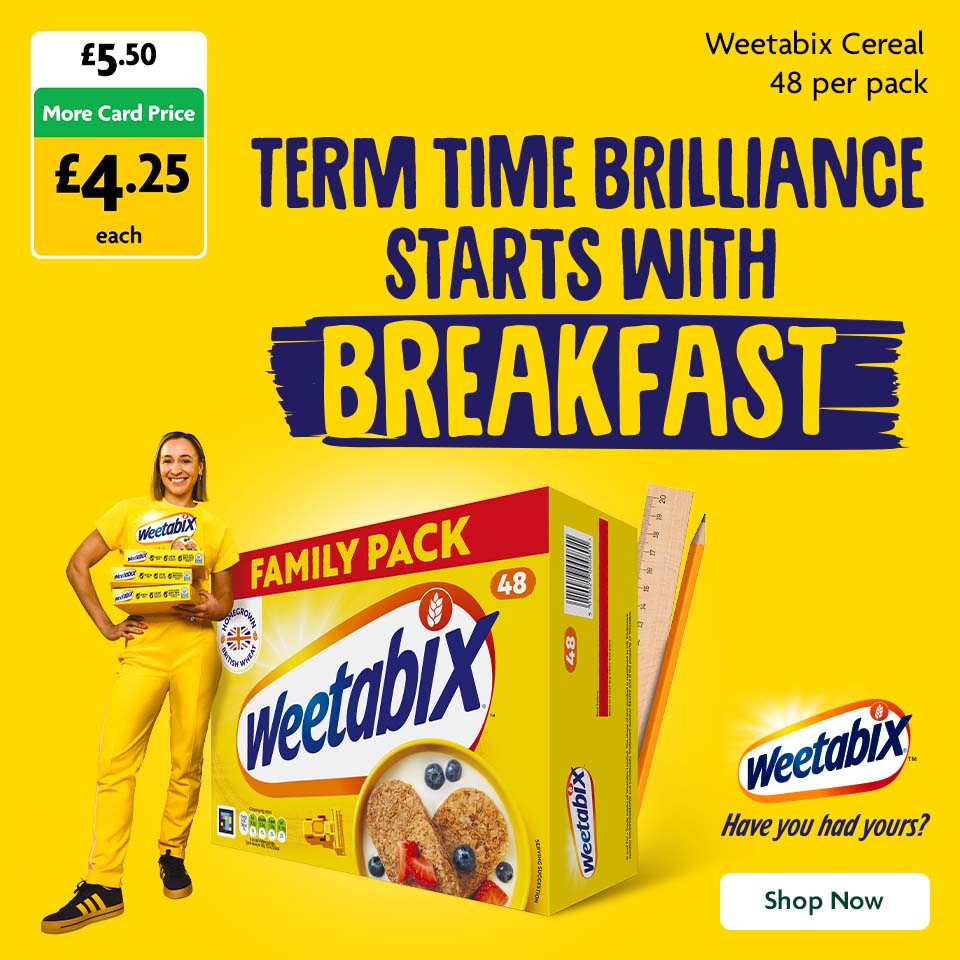Weetabix promotional banner