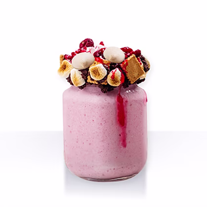 Frijj Strawberry Meringue Freak Shake