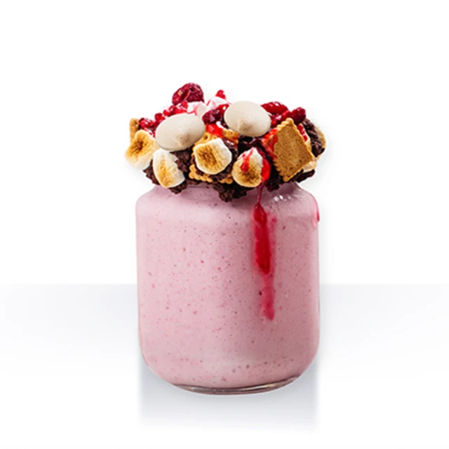 Frijj Strawberry Meringue Freak Shake