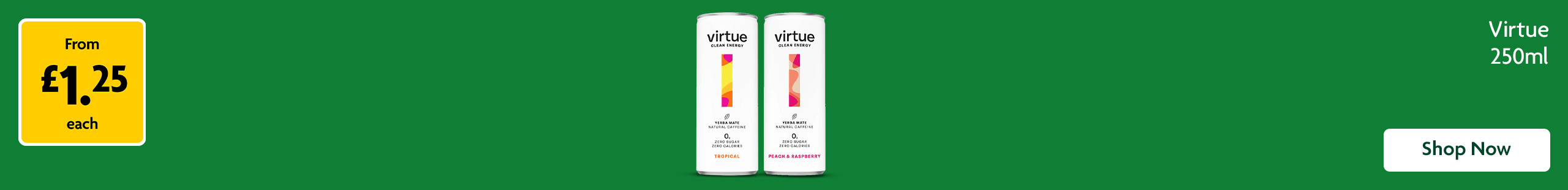 Virtue Promotional banner