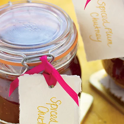Spiced Plum Chutney