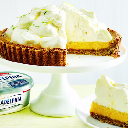 Philadelphia and Coconut Citrus Tart