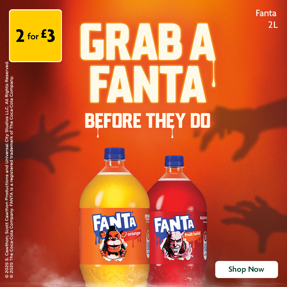 Fanta Promotional Banner