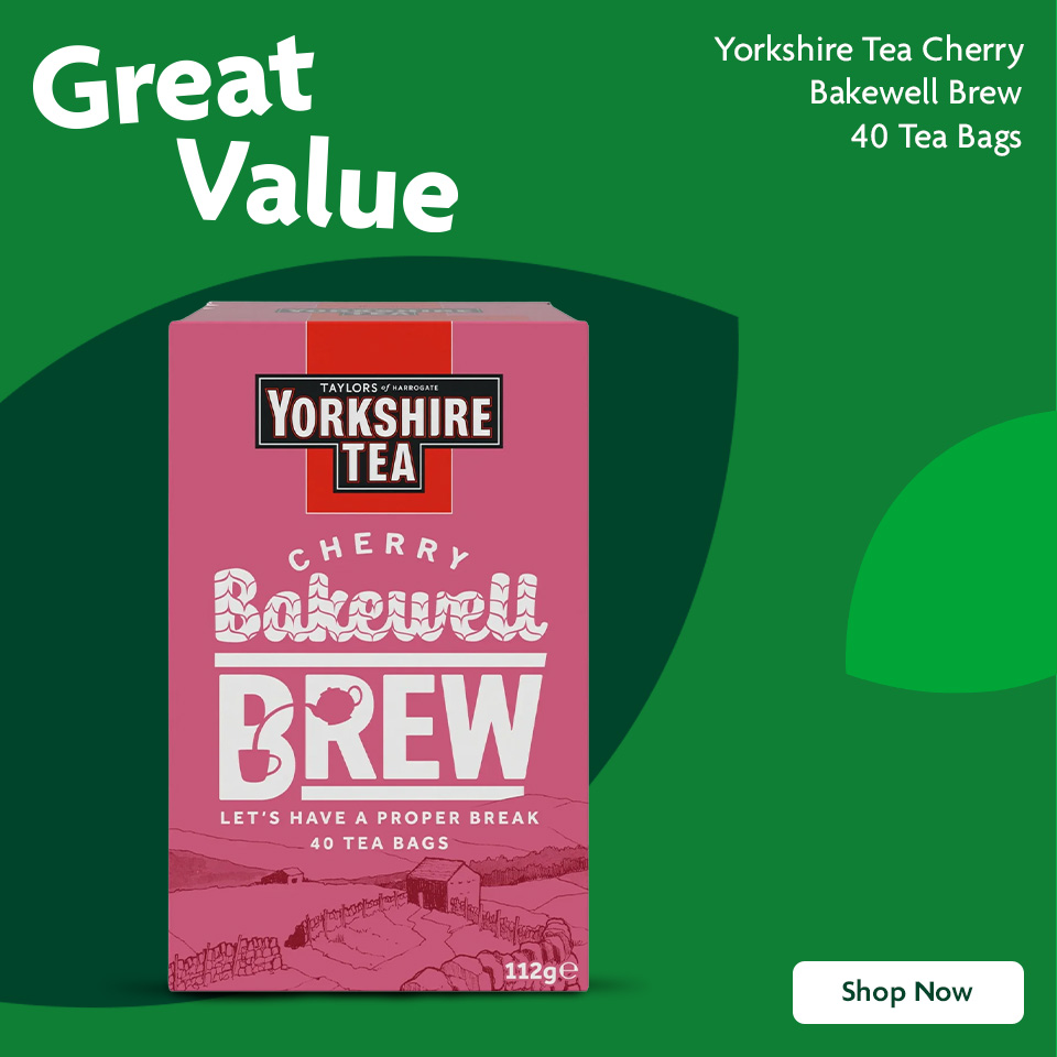 Yorkshire Tea promotional banner