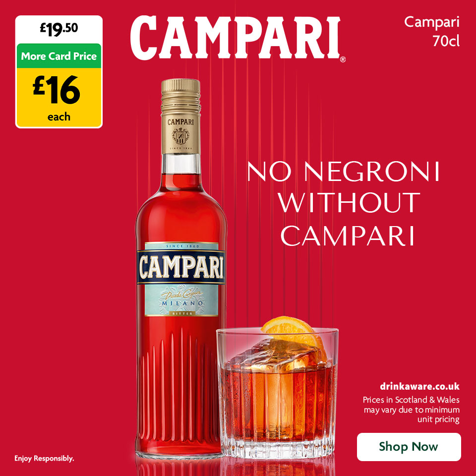 Campari promotional banner