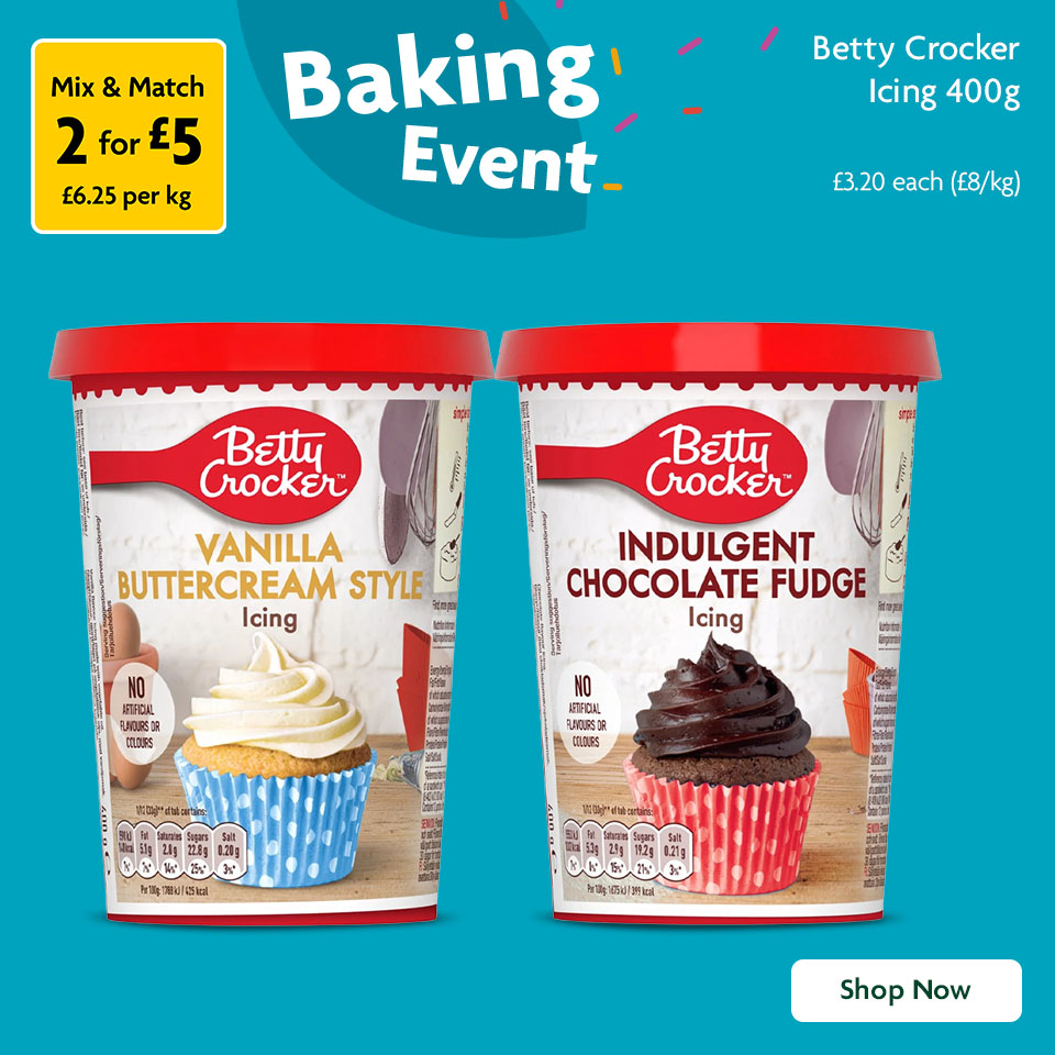 Betty Crocker - promotional banner