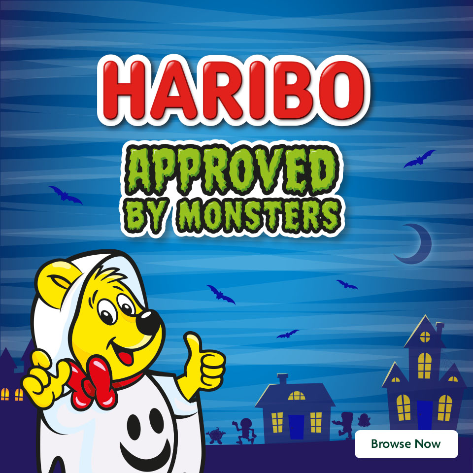 Haribo promotional banner