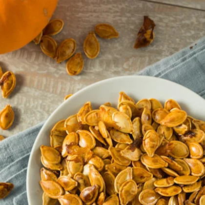 Toasted Spiced Pumpkin Seeds