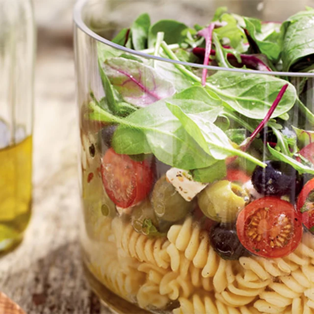 Layered Pasta Salad