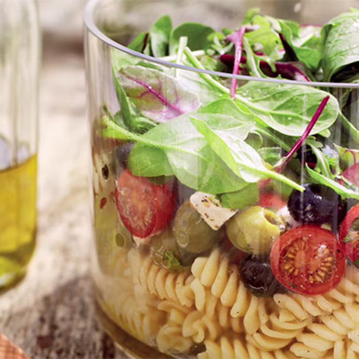 Layered Pasta Salad