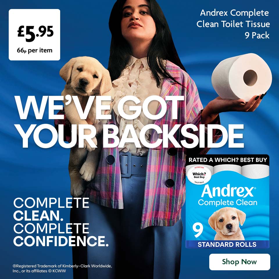 Andrex Promotional Banner