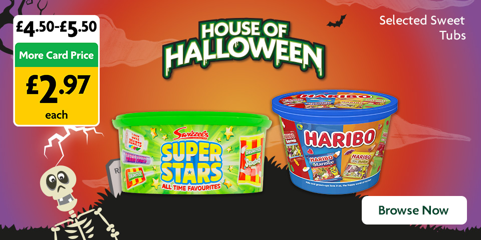 Halloween Sweet Tubs