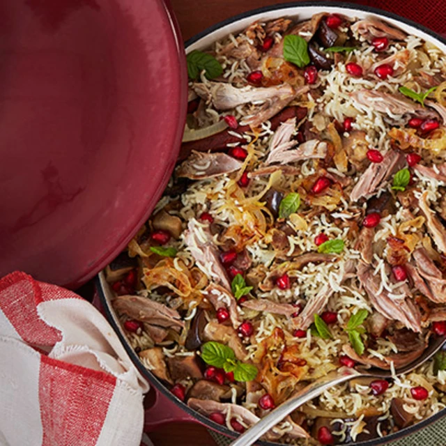 Spiced Goose Pilaf
