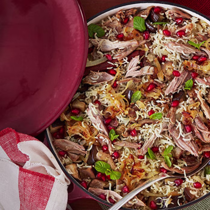 Spiced Goose Pilaf