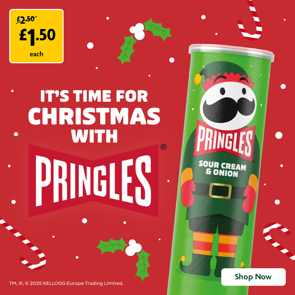Pringles Promotional Banner