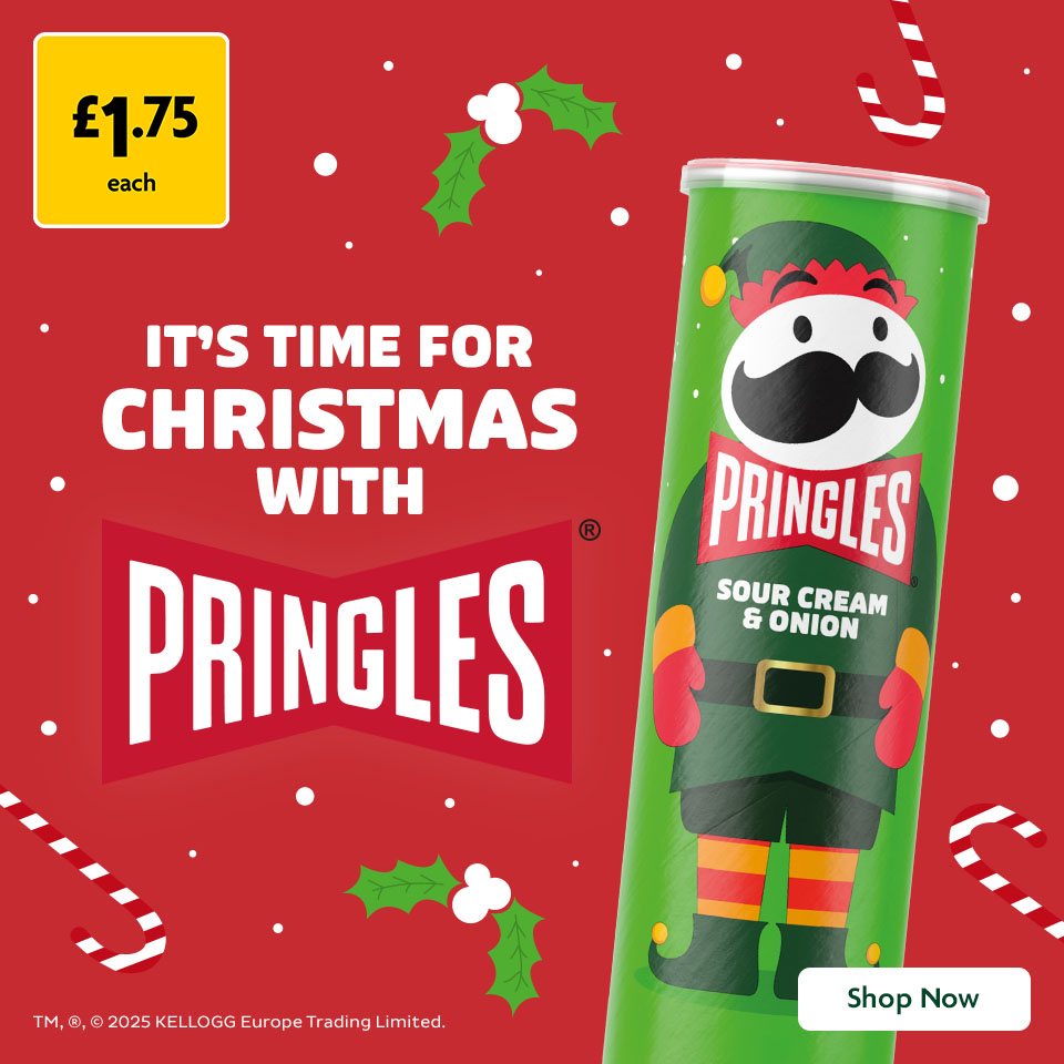Pringles Promotional Banner