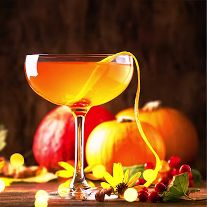 Pumpkin Spice Mimosa