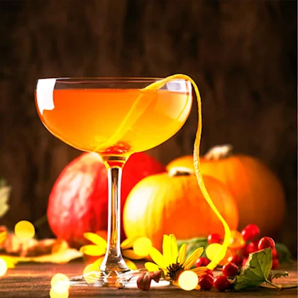 Pumpkin Spice Mimosa