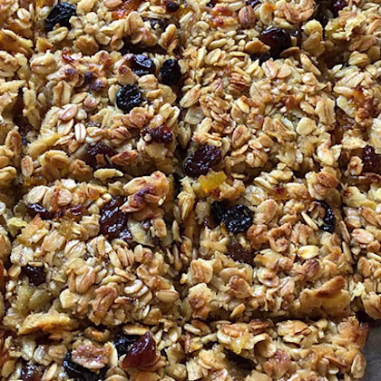 Fruit-packed Flapjacks