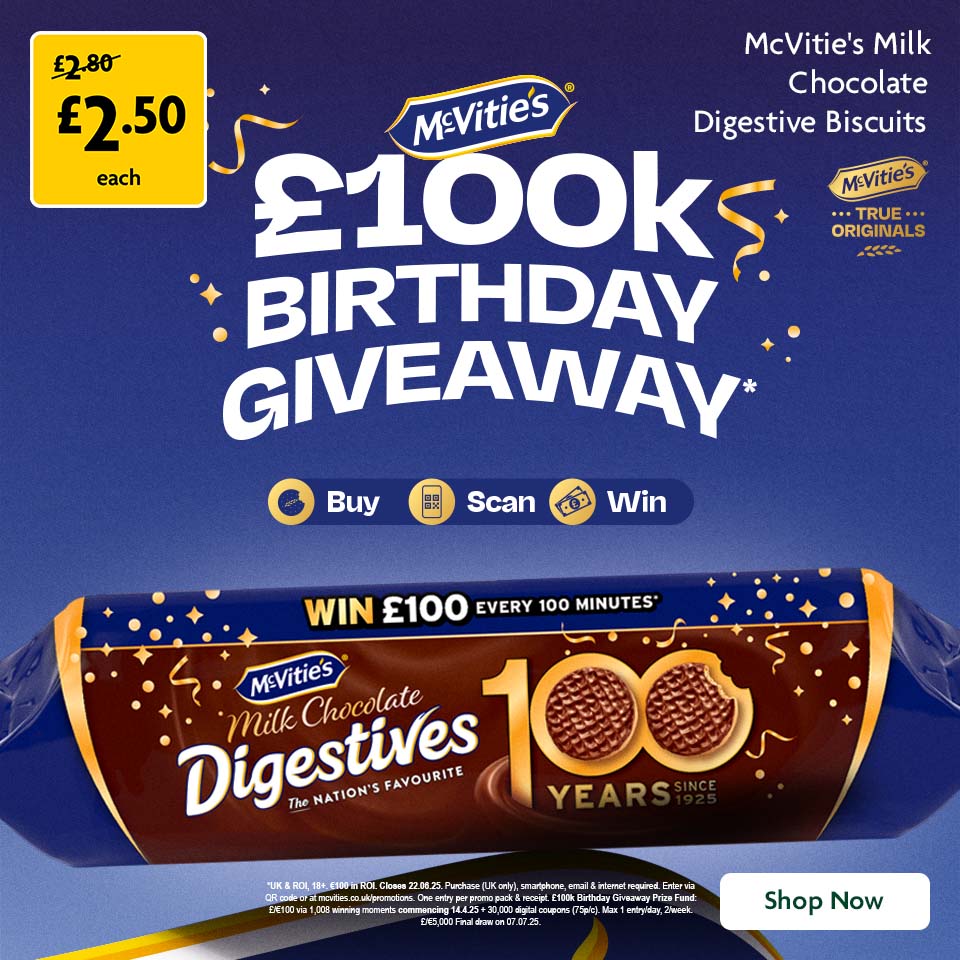 McVitie's Promotional Banner