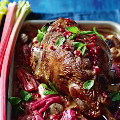 Lamb with Rhubarb