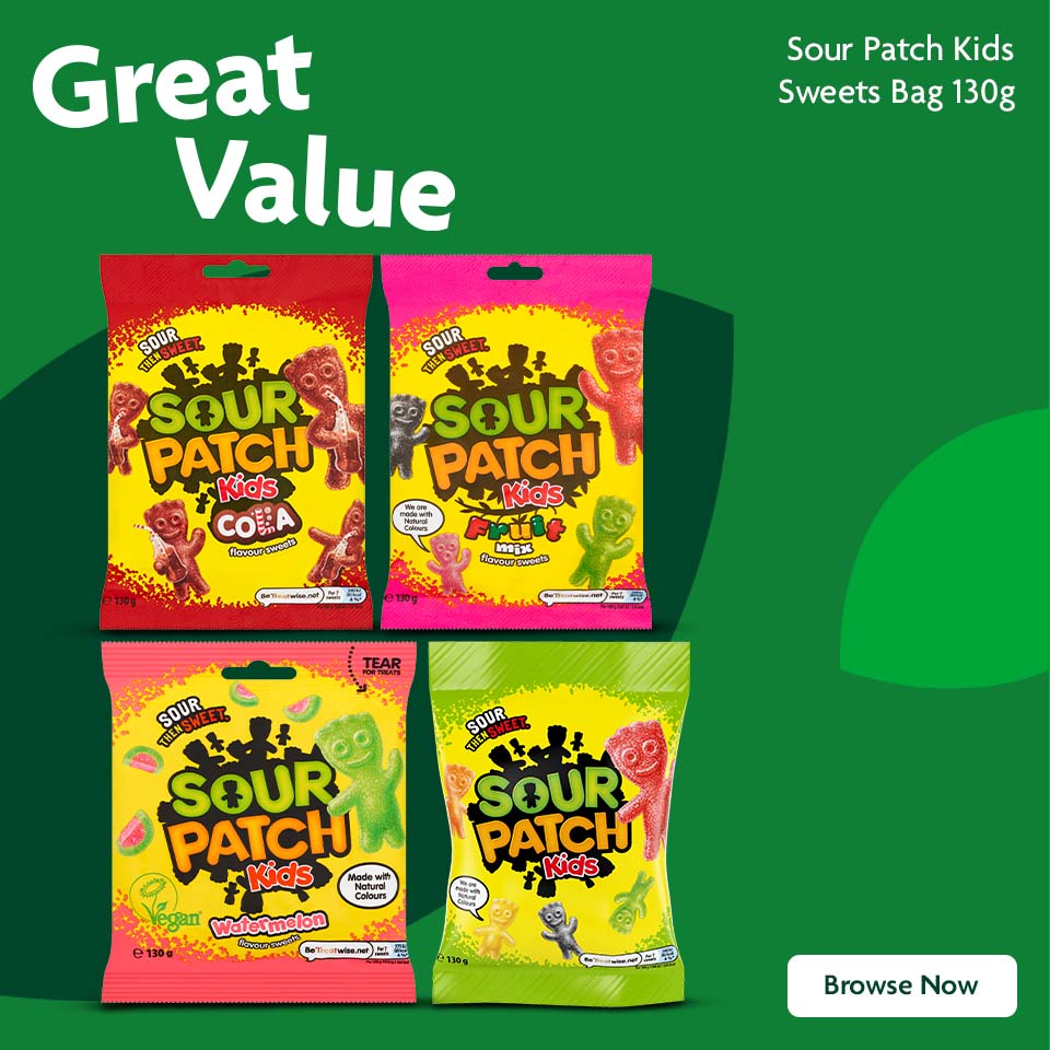 Sour Patch Promotional Banner