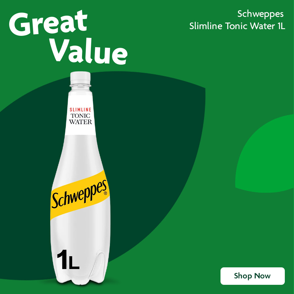 Schweppes promotional Banner