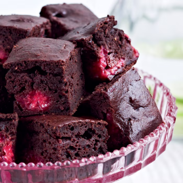 Raspberry and Chocolate Brownies