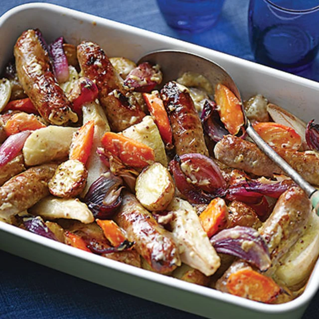 Cumberland Sausage Traybake
