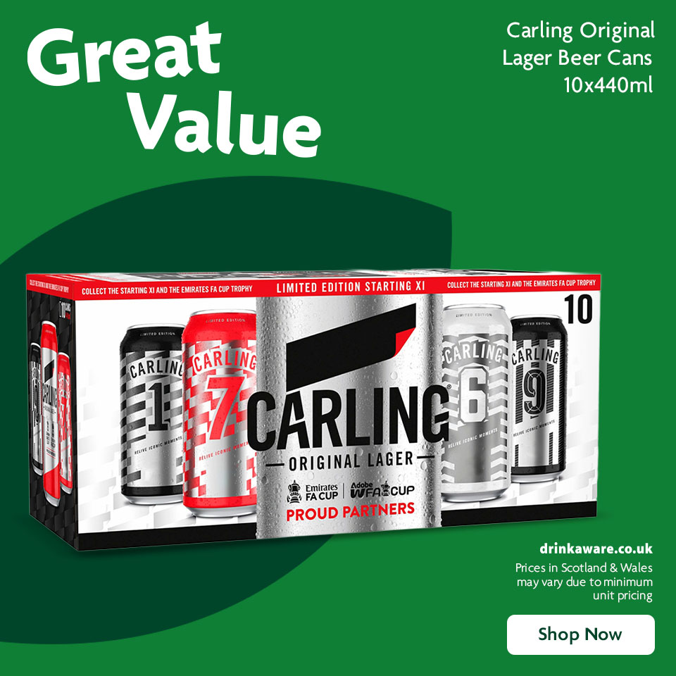 Carling Promtional Banner