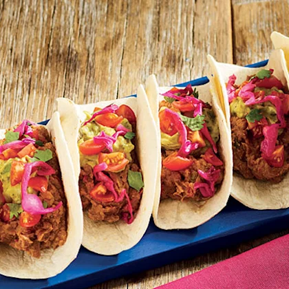 Refried Bean Tacos