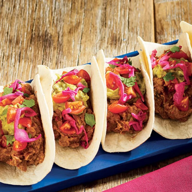 Refried Bean Tacos