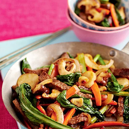 Chinese-style Beef in Oyster Sauce