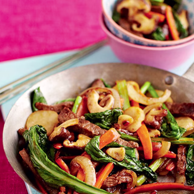Chinese-style Beef in Oyster Sauce