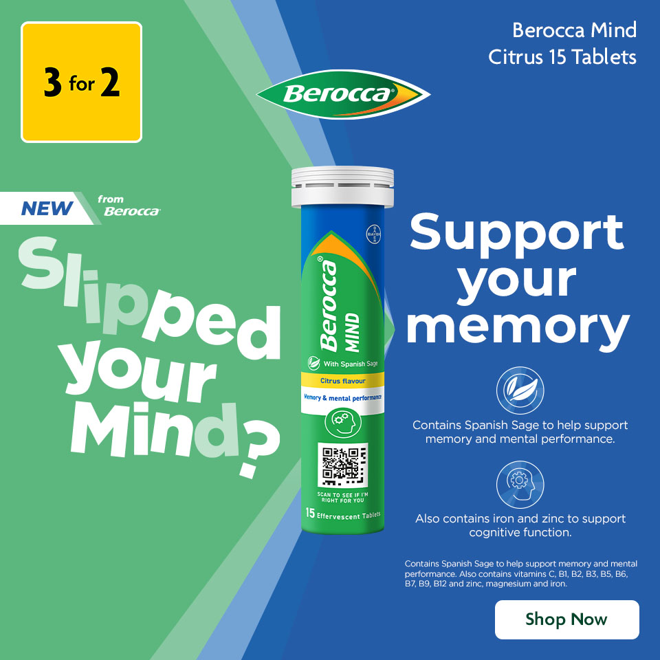 BEROCCA PROMOTIONAL BANNER