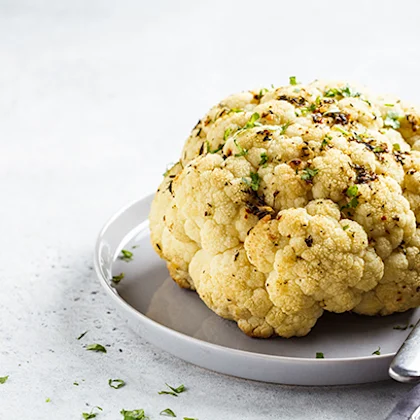 Whole Roasted Cauliflower