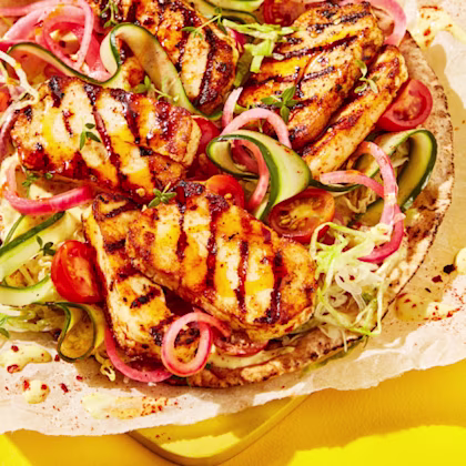 Halloumi Souvlaki