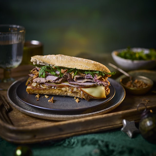 Spiced Roast Beef Boxing Day Sandwiches
