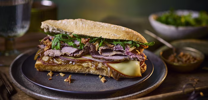 roast beef boxing day sandwich