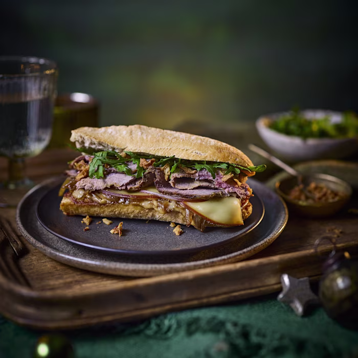 Spiced Roast Beef Boxing Day Sandwiches