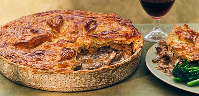 easy steak and mushroom pie