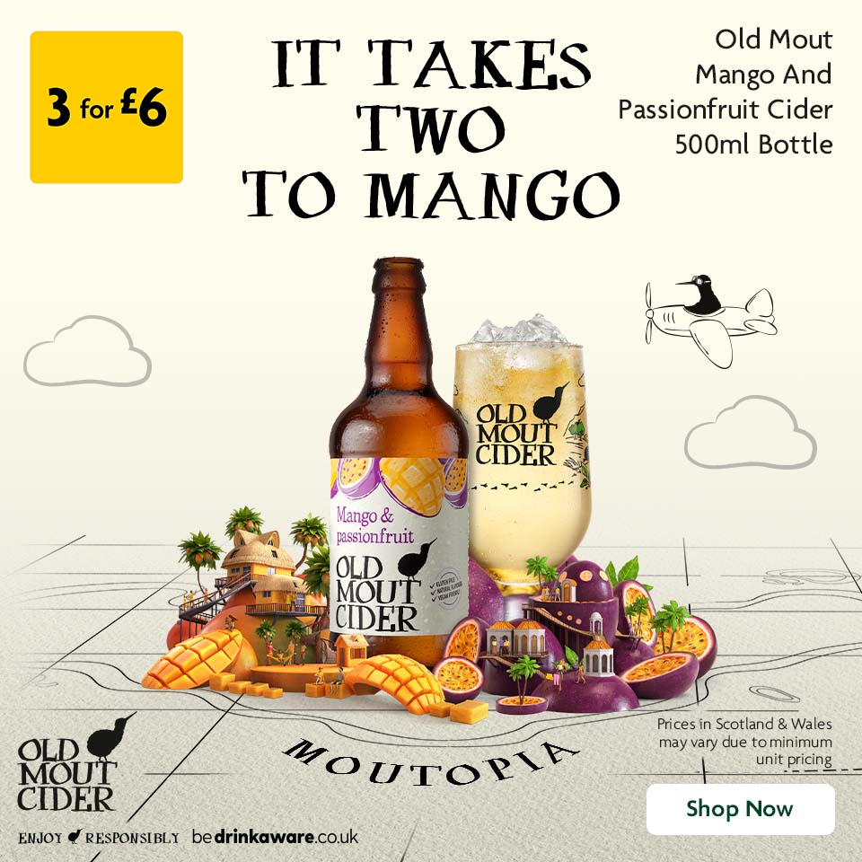 Old Mout promotional banner