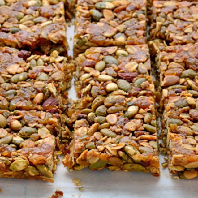 Pumpkin Seed Flapjack