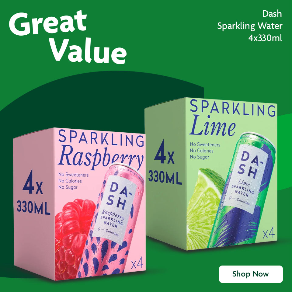 Dash Water Promotional Banner