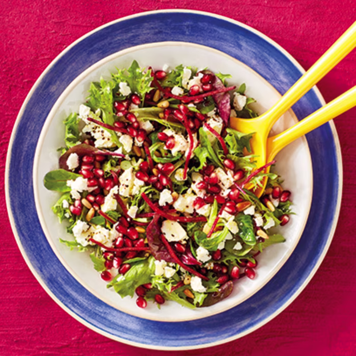 Feta and Pomegranate Salad